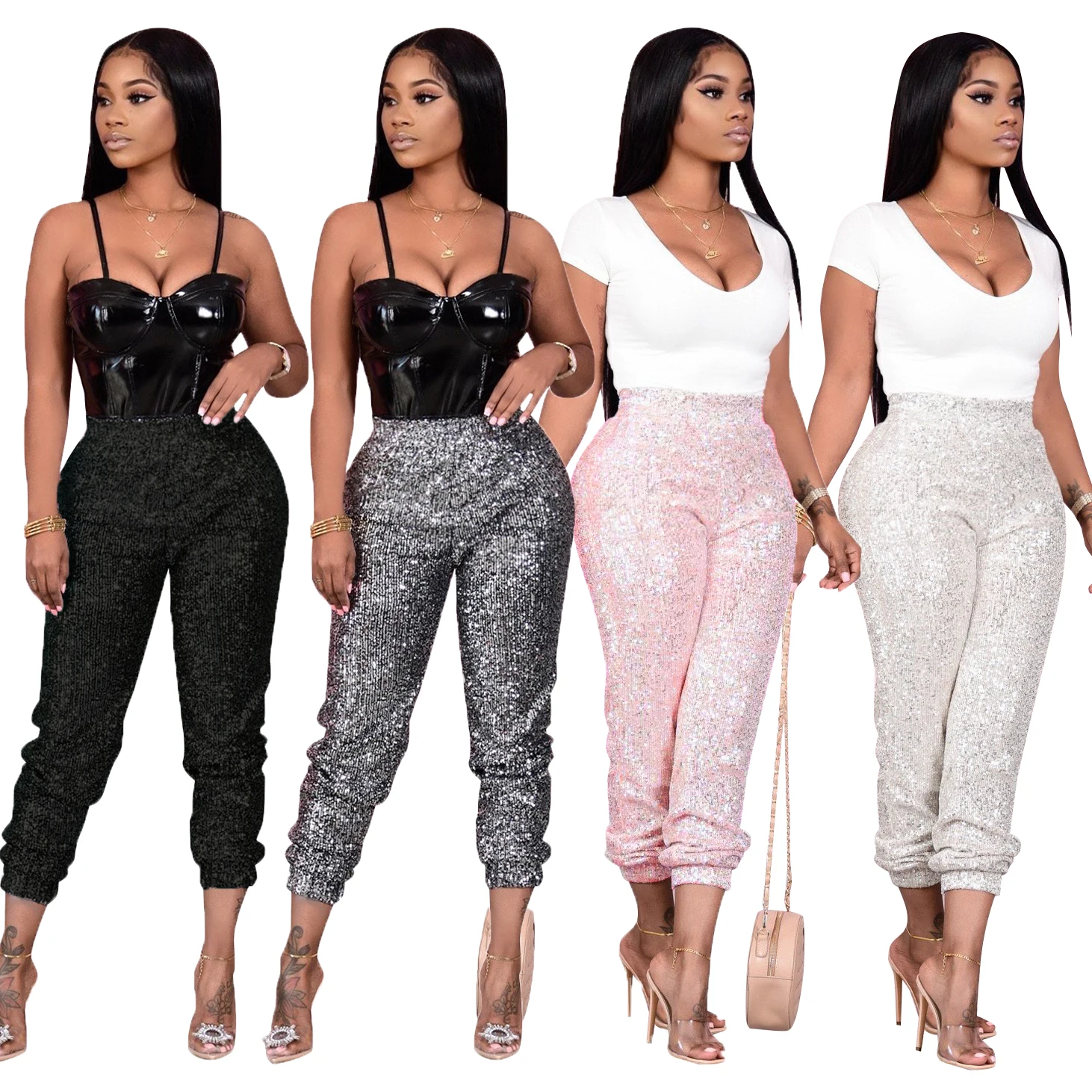 Wholesale Sexy celebrity party sequin 