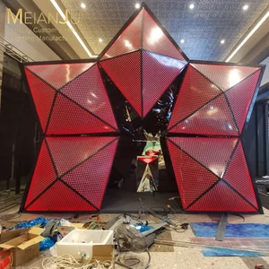 Custom Large Postmodern Floor Lamp Dynamic Spectrum Transition Lighting Luxury Resort Lobbies Gallery Grade Atrium Focal Hotels