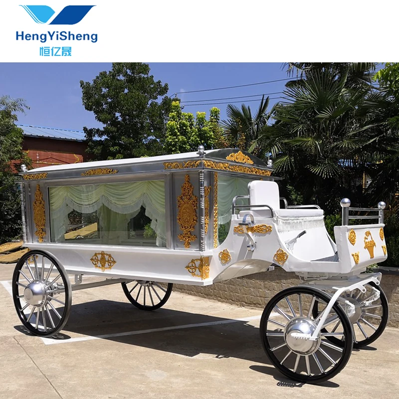 Funeral Horse Hearse Coffin Horse Carriage White Casket Chariot Buy Funeral Horse Hearse Funeral Car White Casket Chariot Coffin Horse Carriage Product On Alibaba Com