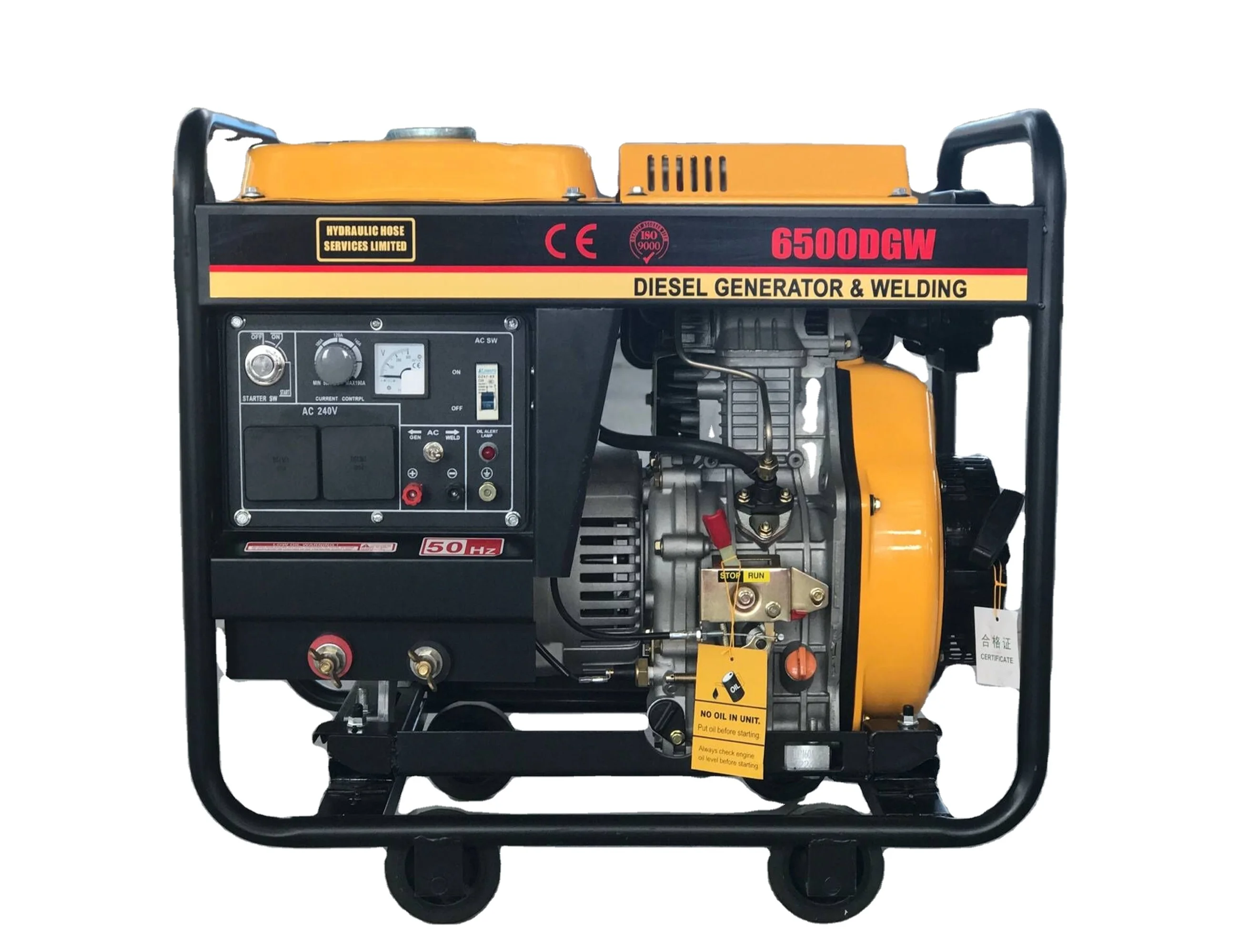 Diesel Welding Generator 3phase 5kva  Engine Welding Machine