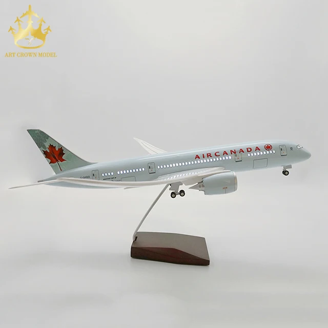 Boeing 787 Canada Aviation Lighting and Voice-Controlled Model