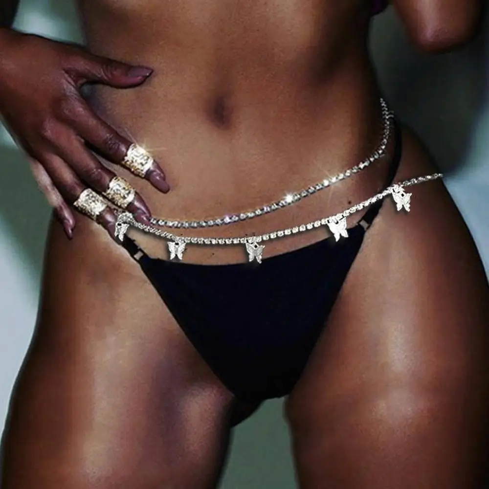 belly body chain