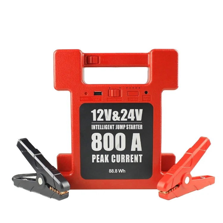 12 24 Volt Jump Starter Car Jump Starter Jump Start Battery Pack