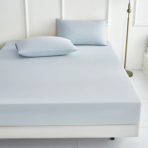 Large-sized Waterproof Anti-Bacteria Bed Protection Pad 90%Nylon 10%Spandex/Bamboo/Cotton/Polyester Material for Home Hotel