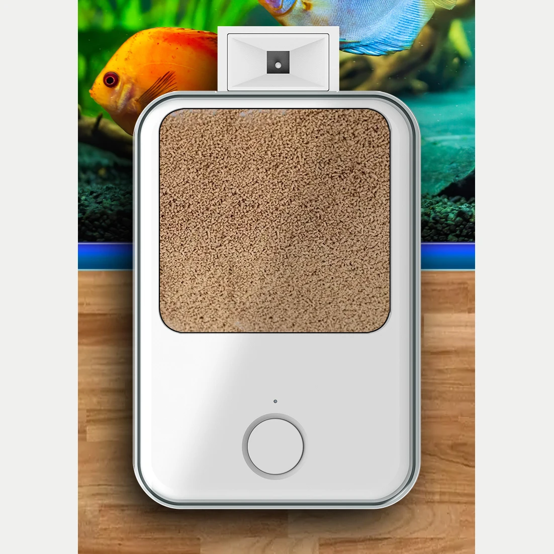 Professional Smart WiFi Remote Automatic Fish Feeder Fish Feed Machine With APP Timing Setting