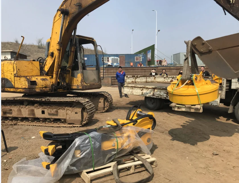 Part of Excavator Magnet