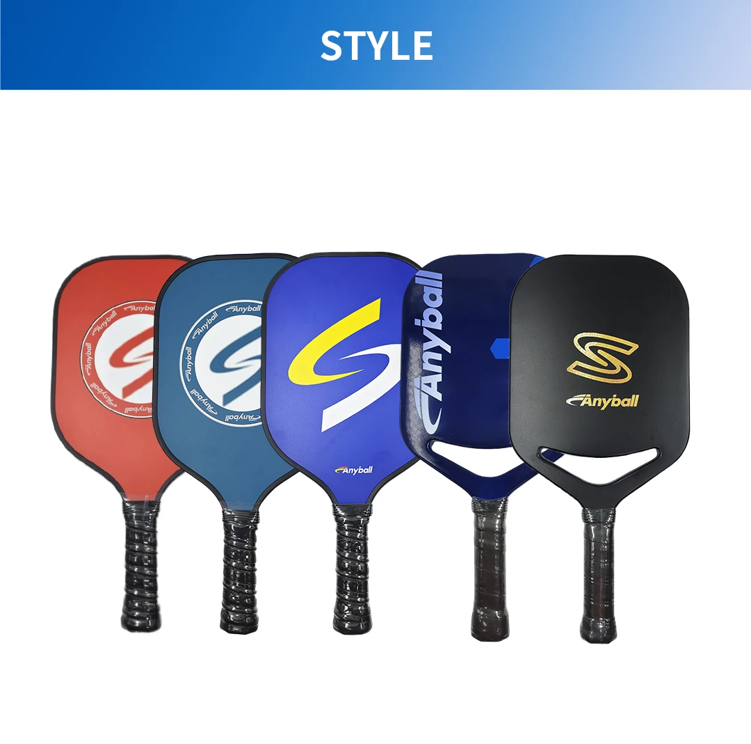 New Arrival In-stock T700 Carbon Fiber Pickleball Paddle Anyball Brand Professional Pickleball Paddle details