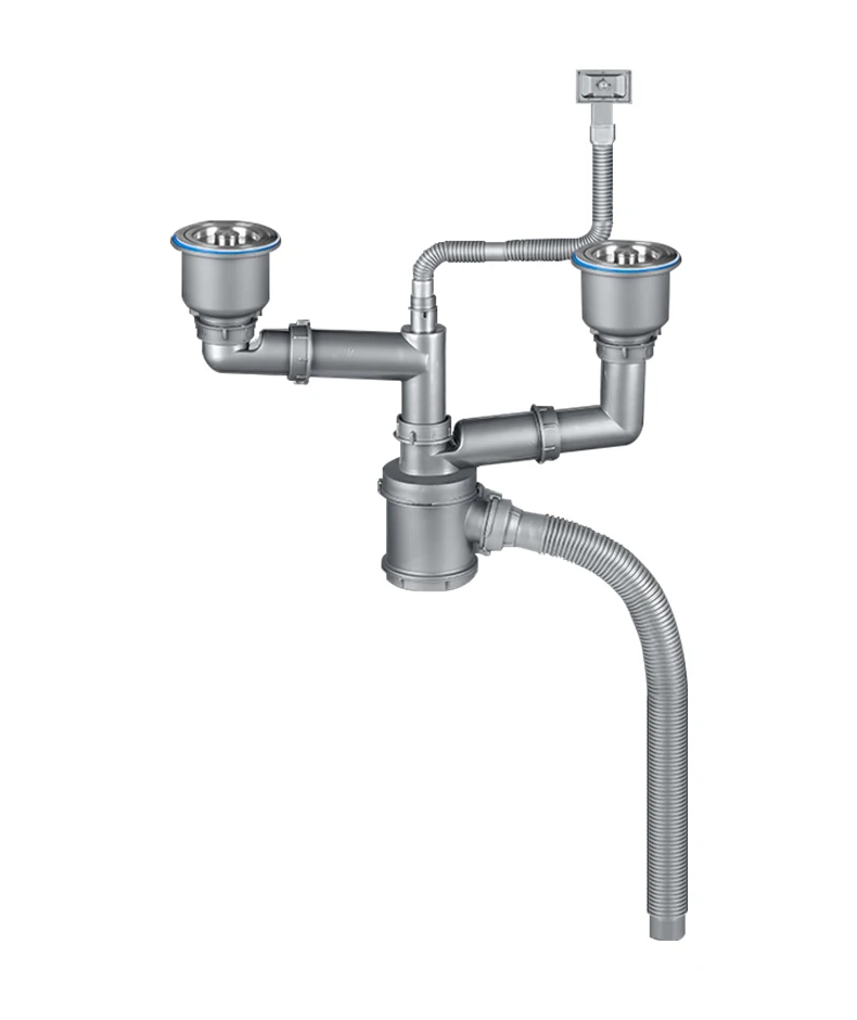 product oushunnuo supplies s  modern space saving insect and odor proof kitchen sink drainer pipe drainage siphon-1