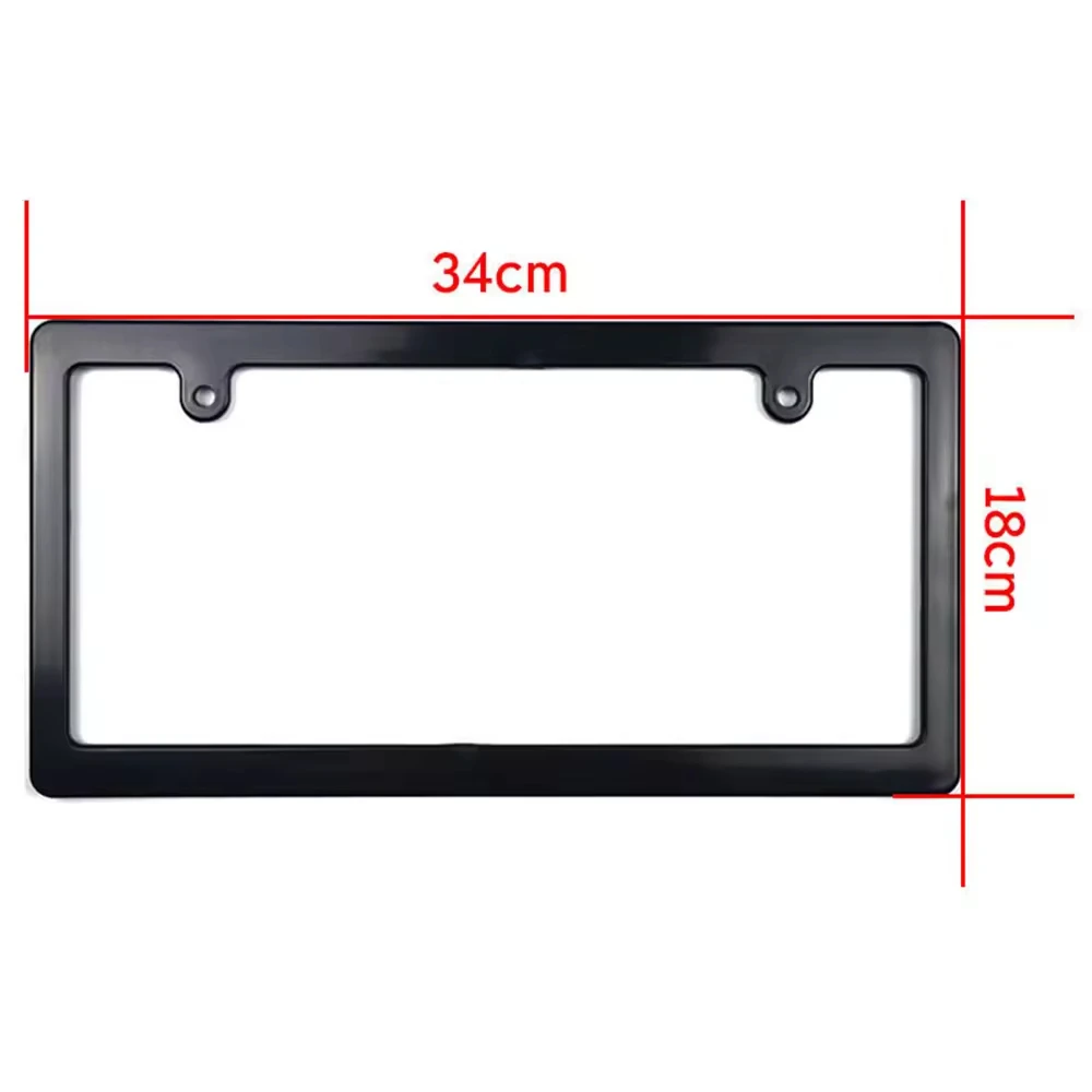 Car Accessories Car License Plate Cover Frame Roller Fairlead Heavy Duty Offroad Number Holder Plates