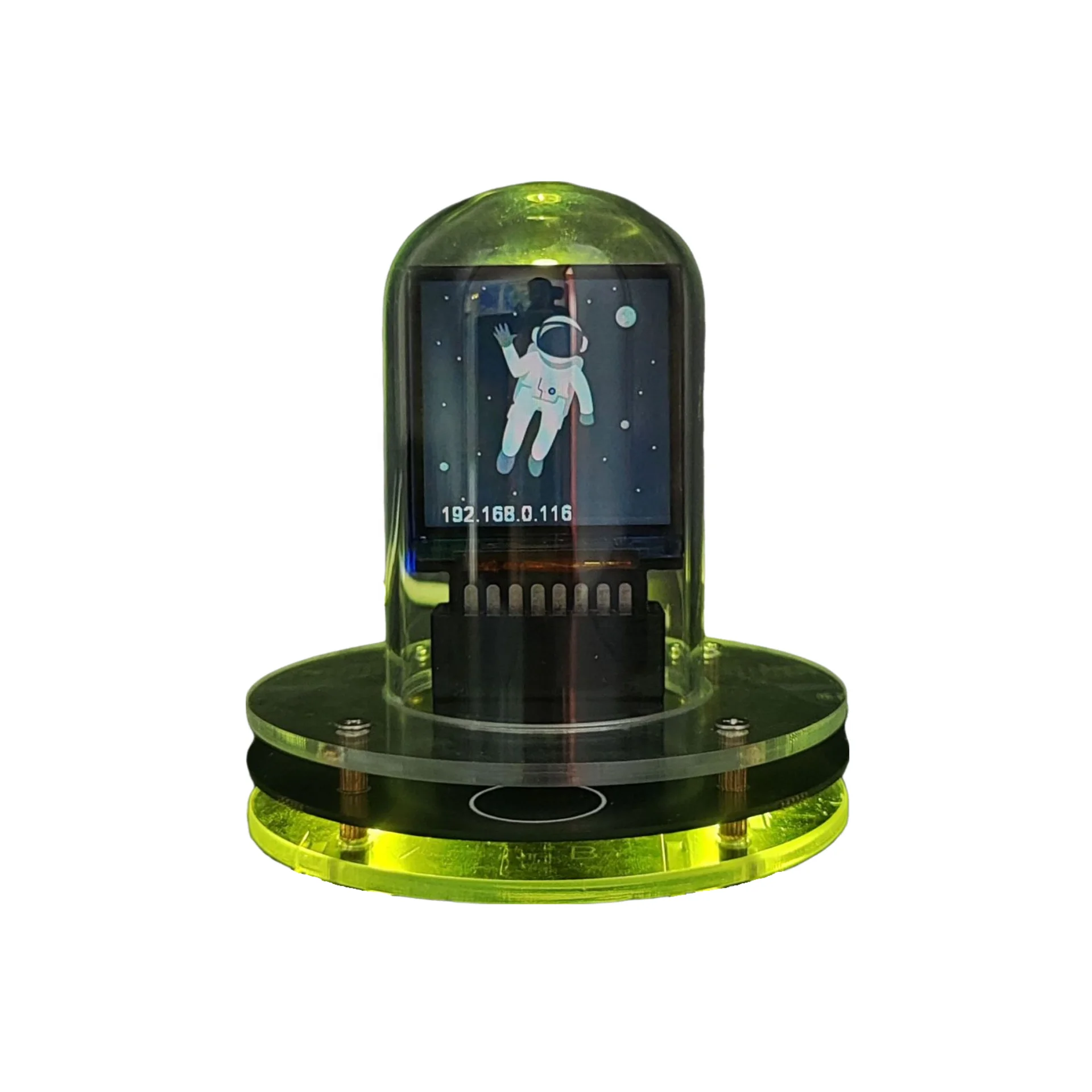 Digital Joint Calendar WiFi Clock With LCD Display, DIY Programming Digital  Clock, Crypto Ticker Display With Calendar, Temperature, Weather Forecast  For Home Office Desk Electronic Calendar