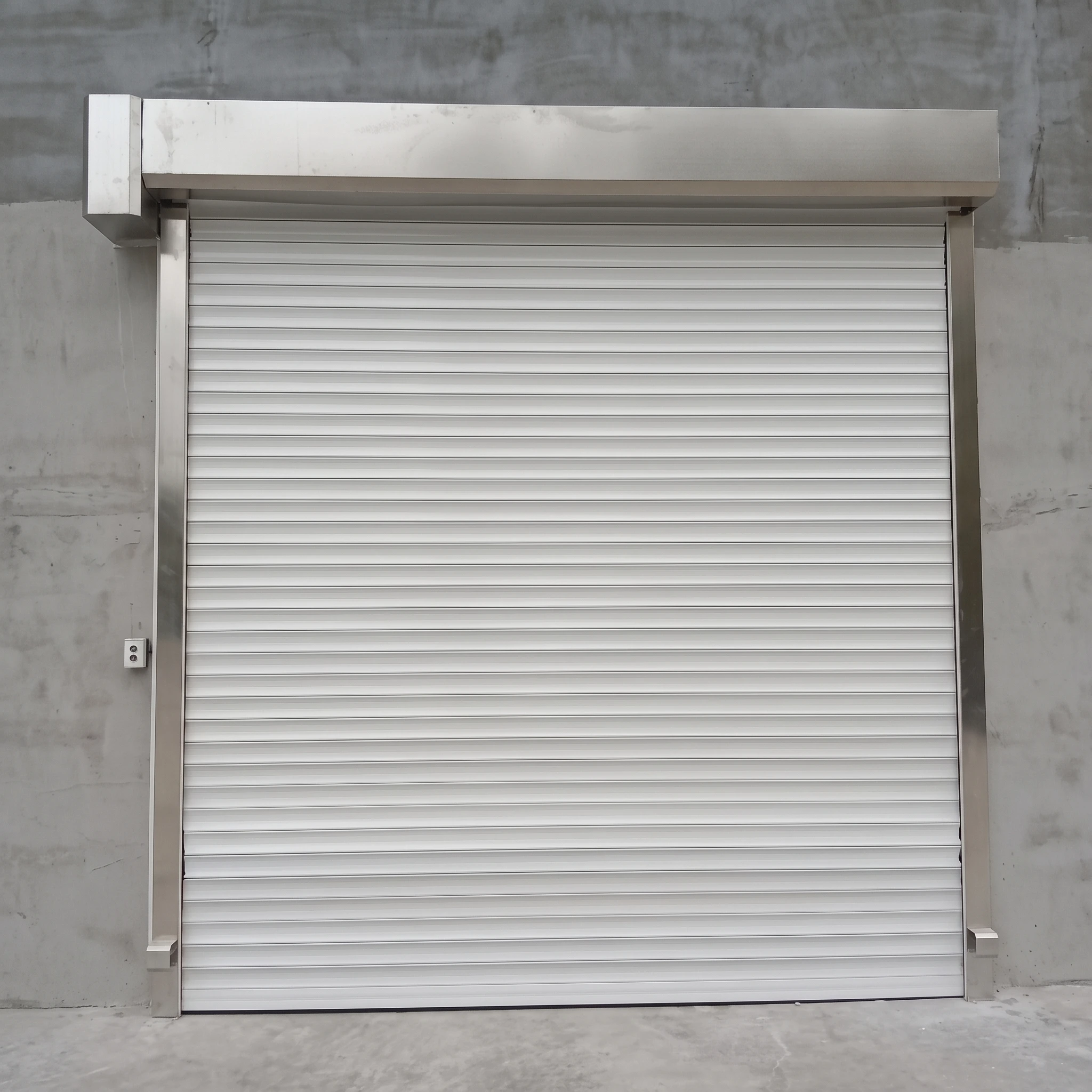 Aluminum Alloy Commercial Storefront Door Roller Shutter