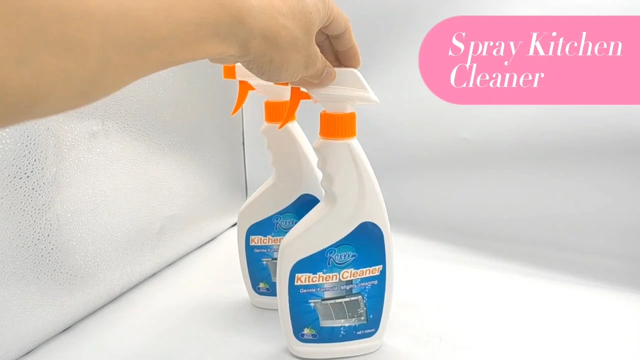 Factory Private Label Oem Liquid Detergent Oil Removing Cleaner 500ml