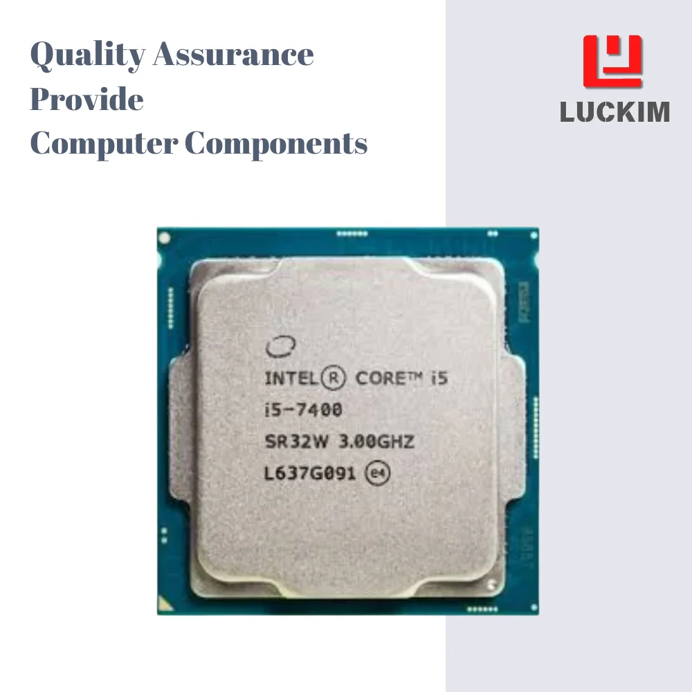 Intel Core I5-7400 Processor, Quad-Core, 3.0GHz Base, 6MB Cache