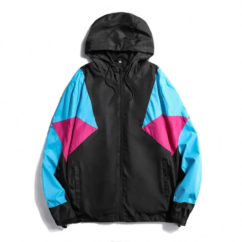 2024 Spring Men's Youth Casual Color Block Jacket Unisex OEM