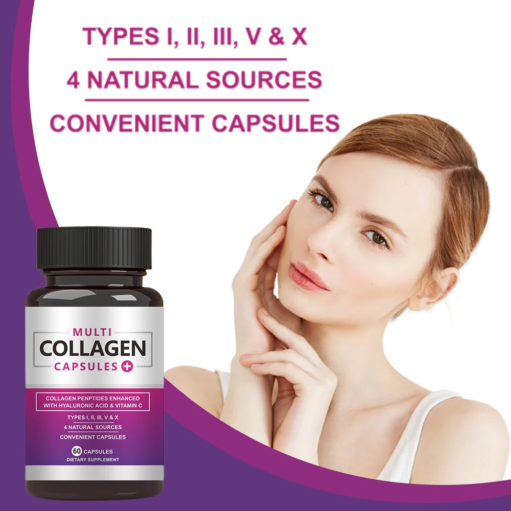 Free Design Private Labels Collagen Pulver Pur Glutathione Collagen ...