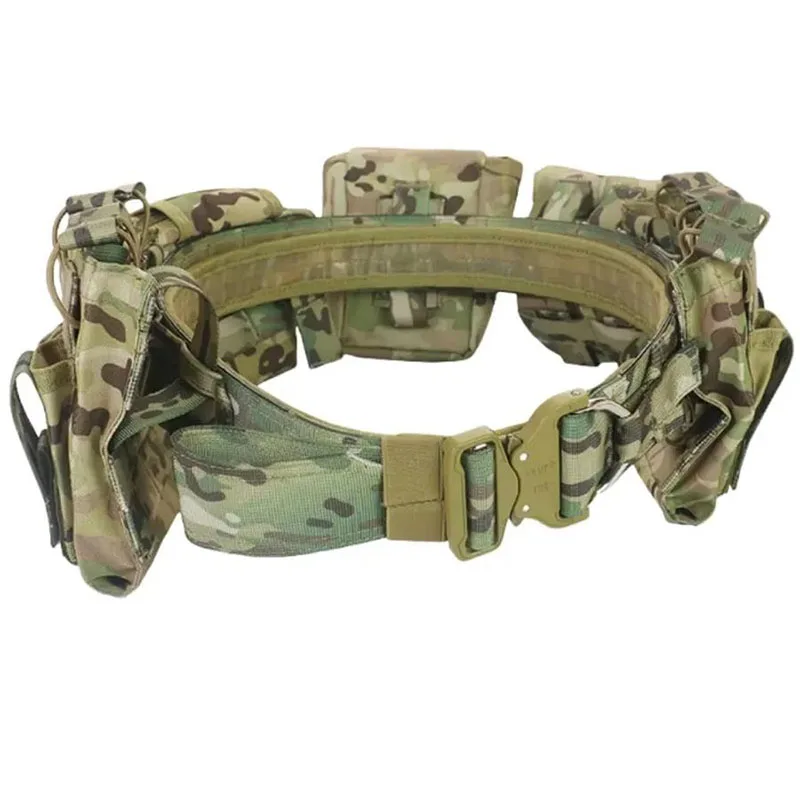 Adjustable Strap Outdoor Belt Set Multi Functional Combination Waist Seal Nylon Detachable and Adjustable Tactical Belt