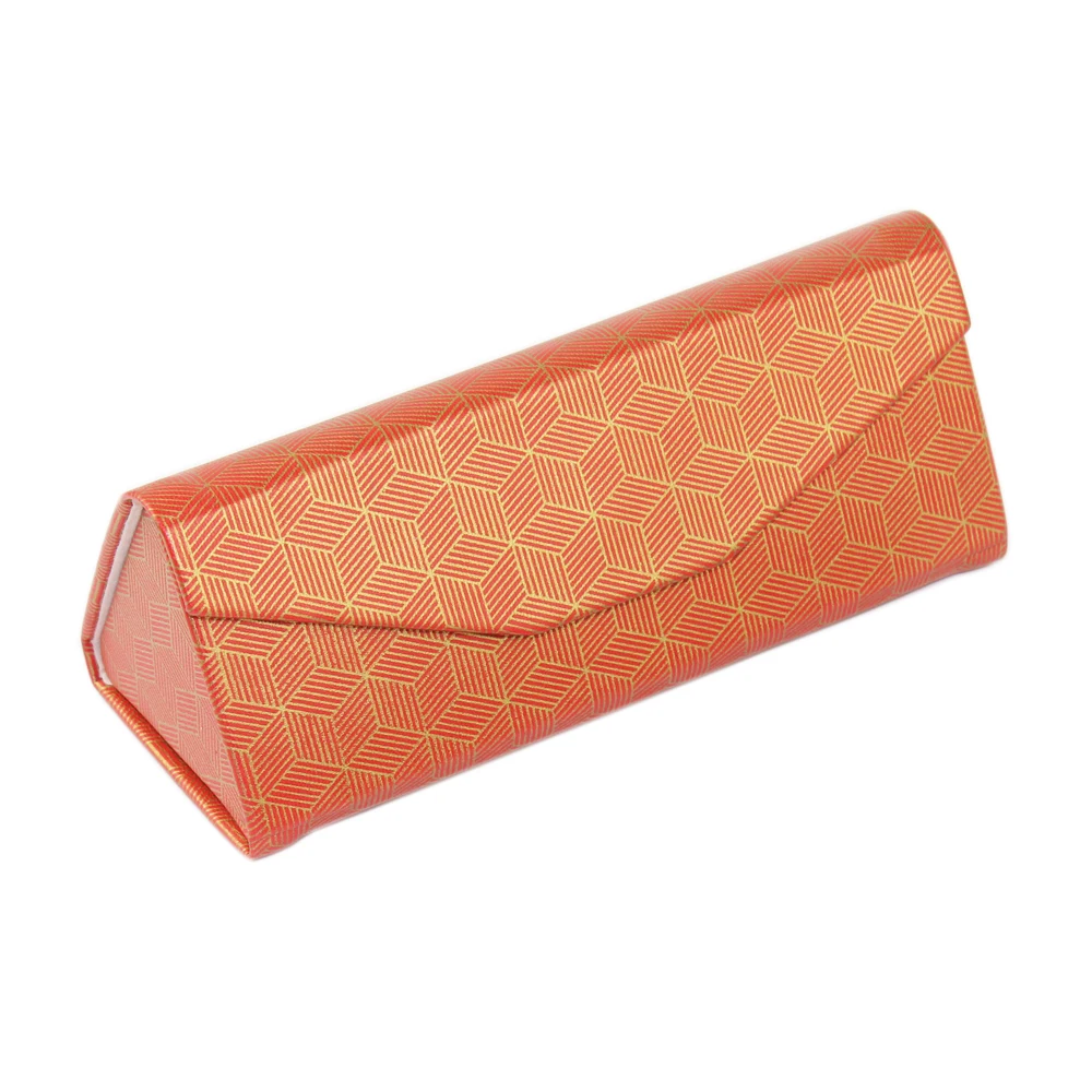 Дизайнерская Портативная Складная пластина розовый белый черный искусственная кожа ручной работы Оптический жесткий футляр солнцезащитные очки упаковочные аксессуары