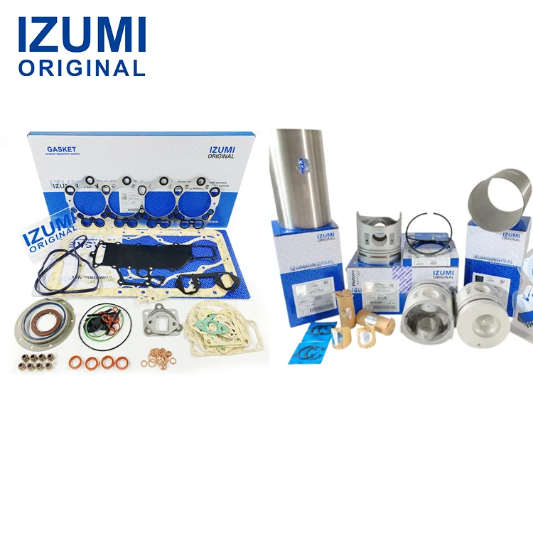 IZUMI ORIGINAL -korjauspaketti Mitsubishi 4D35 -moottoriin, Fuso Canter FE439, FE449, FE639, FG639, FG649 -kuorma-autoihin
