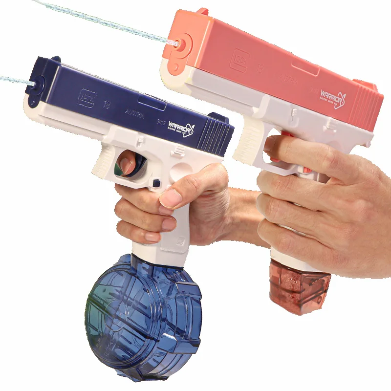 Pistolet à eau électrique glock puissant automatique jouet enfant plage été