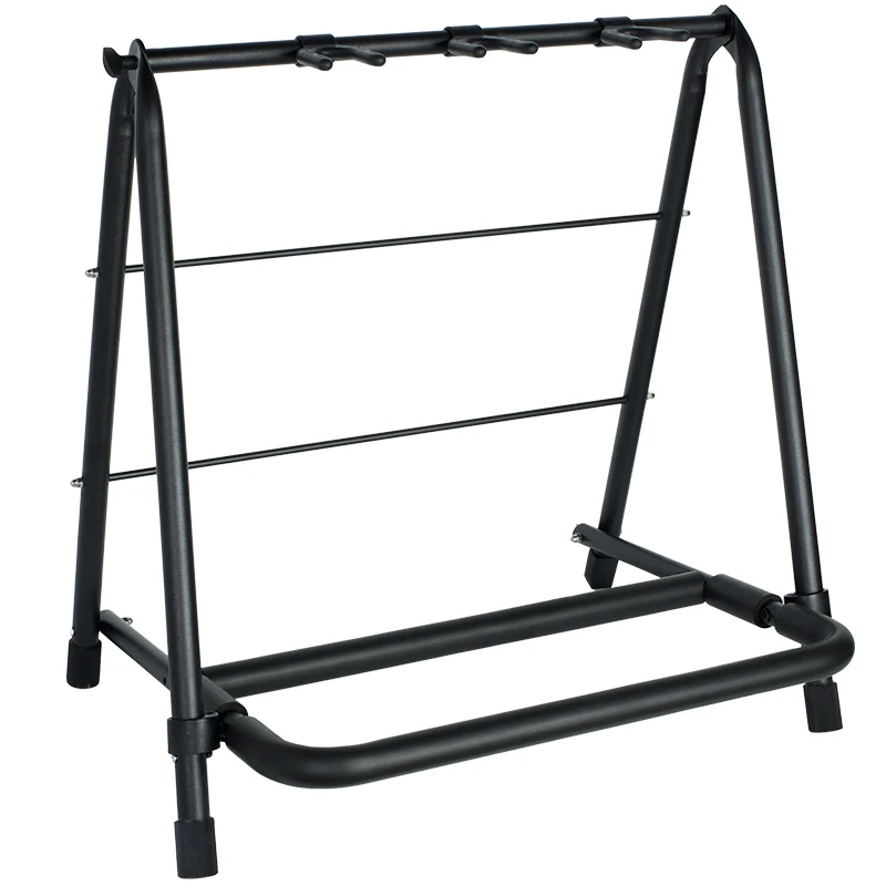 GS020 Yinyu DDP RTS 3-Guitar Foldable Display Stand for Music Stores, Stage Performances & Home Studios