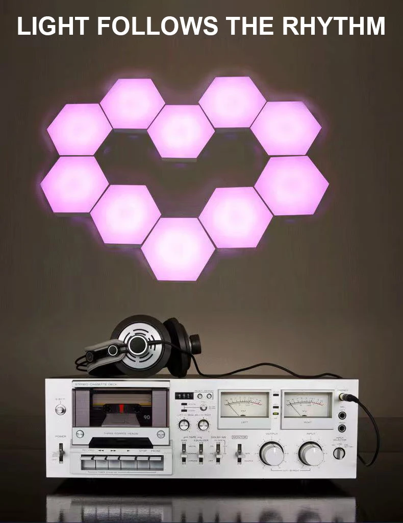 Gaming Light Voice Control App Remote Control Wall Cellular Bedroom