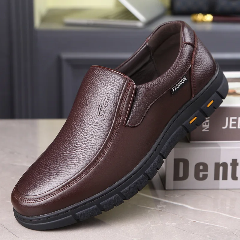New Arrival Men Leather Shoes Designer Customized Loafers Branded Shoes ...