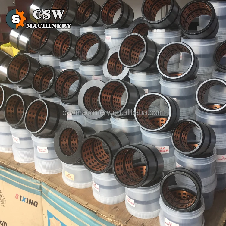 Excavator Bushing for Komatsu PC200 PC220 Caterpillar E320 OEM Quality Bucket Pins Bushings Factory Direct Excavator Spare Parts