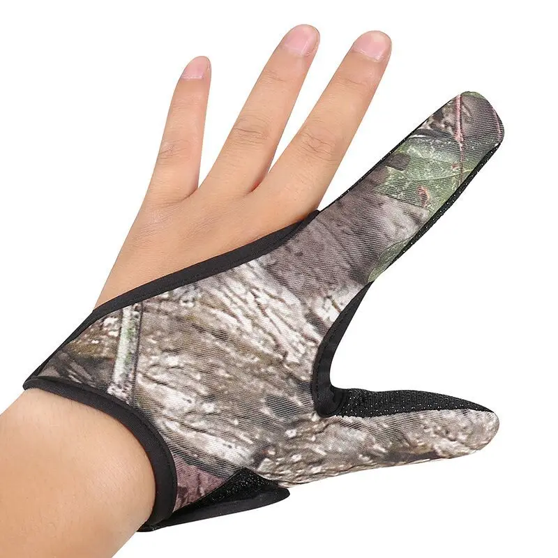 Non-Slip Casting Glove Fishing Single Finger Stall Protector Gloves Line 