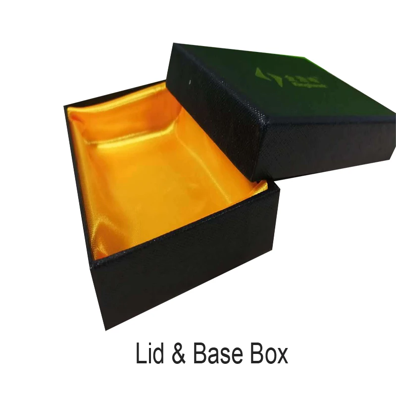 Business Card Credit Card Gift Card Packaging Lid and Base Rigid Paper Box with Sponge EVA Insert OMT Customize Logo Luxury Yiwu