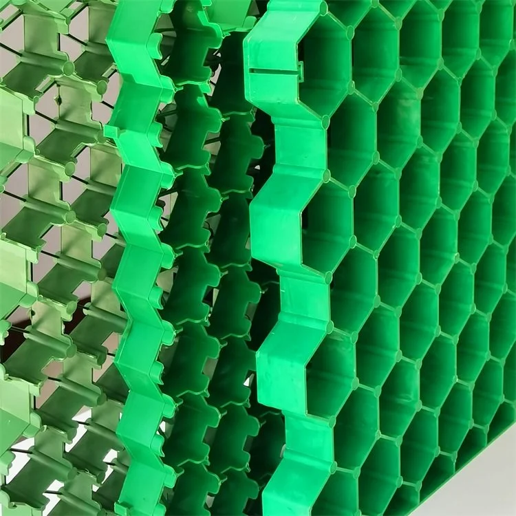 HDPE Permeable Plastic Park Grass Paving Gravel Grid Mat for Driveway Roll