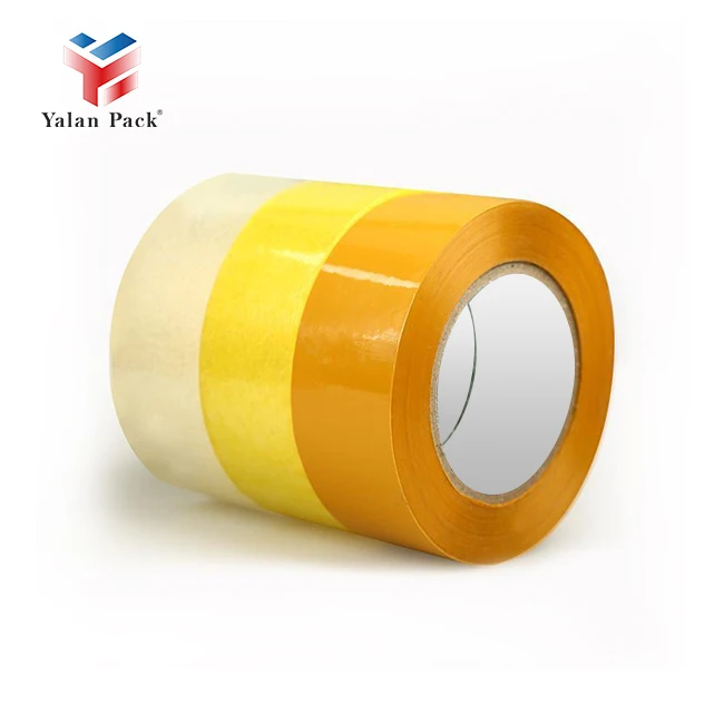 High Transparent BOPP Waterproof Acrylic Double-Sealing Tape Custom Logo Printed Packing Tape Single Factory Wholesale ROHS