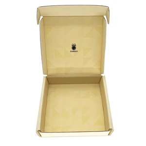 Recycled Custom Brand logo Paper Box Color Printed Corrugated Clothing Packaging Gift Folding Airplane Box