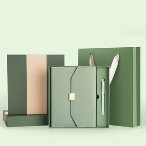 A5 High-grade Loose-leaf Notebook Customizable Exquisite Notepad Set Business Gift