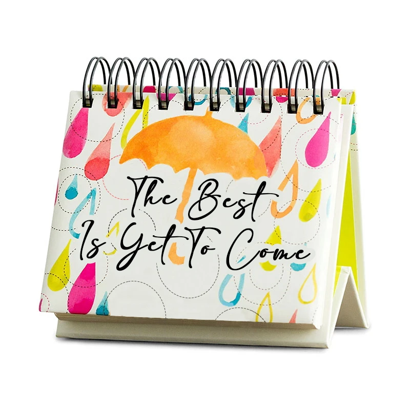 Source 2023 2024 Custom Promotional Gift 365 Day Inspirational Motivation Quotes  Desk Toptop Mini Desk Top Calendar on m.alibaba.com