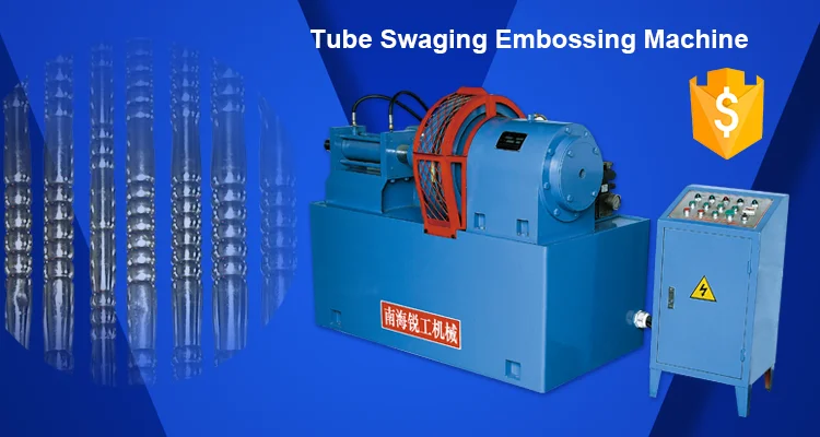 Manufacture Lower Making Iron Stainless Steel Spinning Machine Tube Rotary Swaging Machine factory