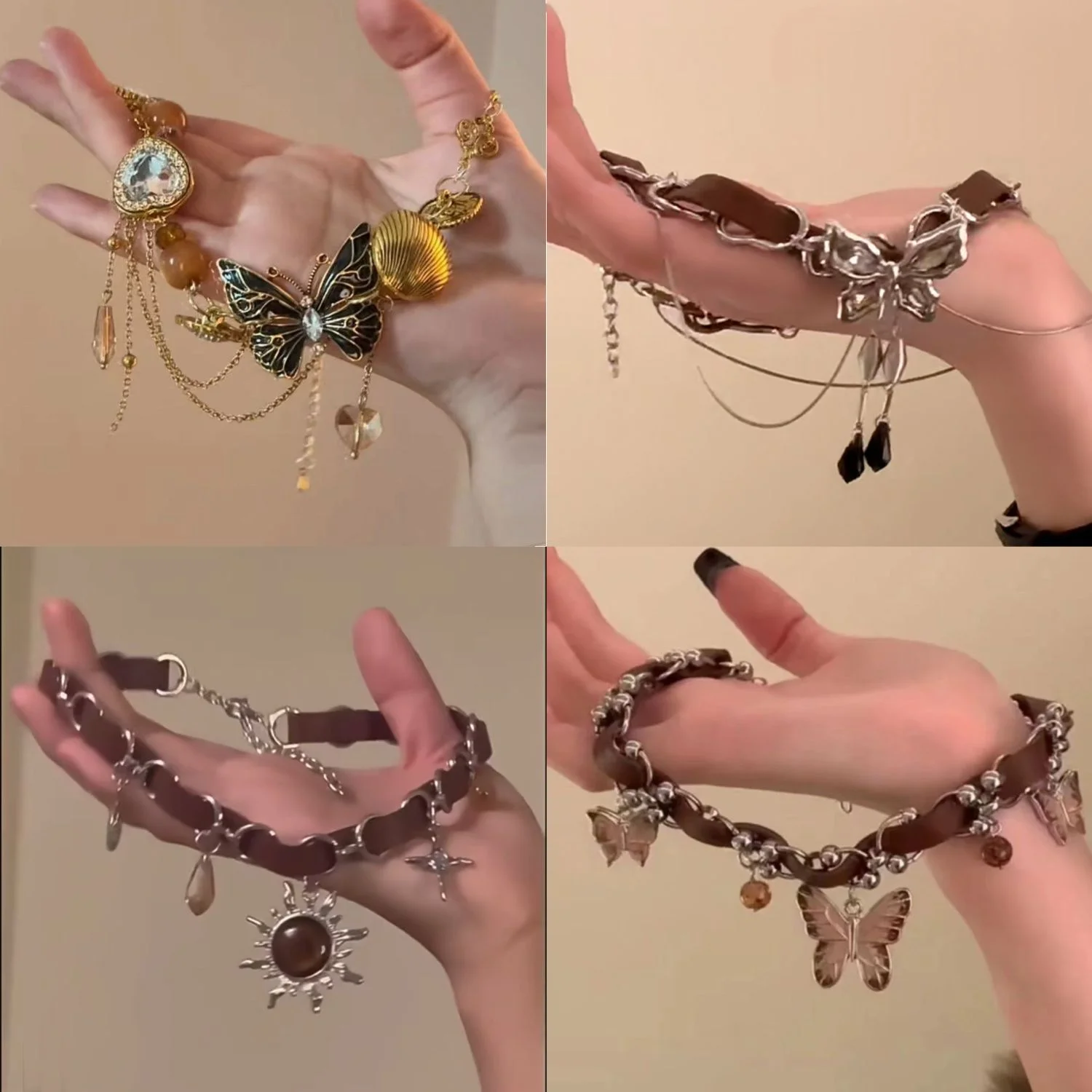 2025 Retro Tassel Butterfly Necklace for Women