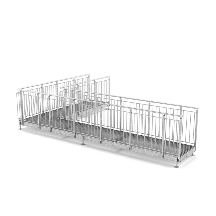 Modern Design Galvanized Steel Outdoor Pool Overflow Pig Flooring Webforge Stainless Steel Grating for Drainage System