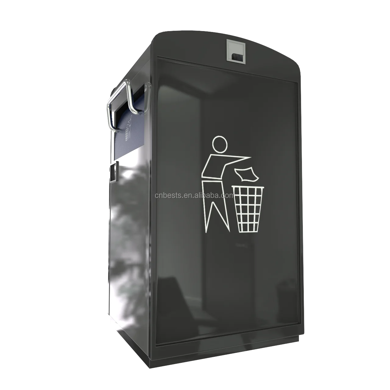China Factory Fully Automatic Compactor Customized Recycle Bin Smart Bins of Recycling Plastic Recycling Bins