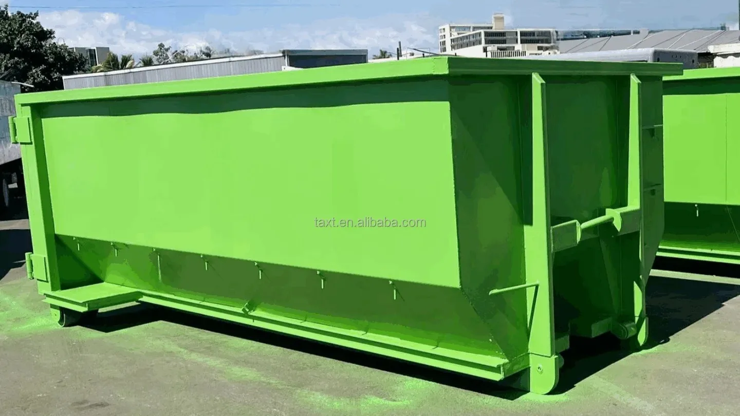 Opentop Rollon Rolloff Skips Hook Lift Dumpster For Waste Management