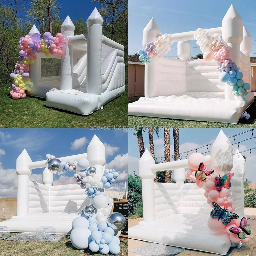 Wedding Inflatables Apexscn Custom Inflatable Wedding Bounce Castle - Fun & Safe