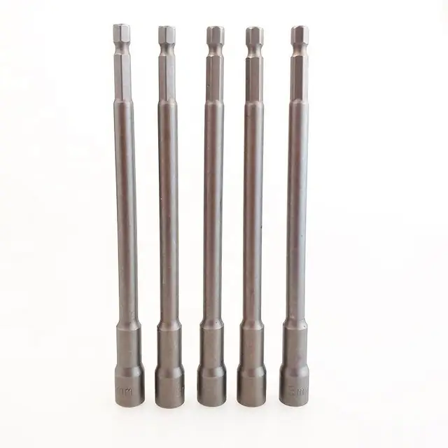 10MM Impact Magnet Magnetic Nutsetter Nut Setter Screwdriver Screw Socket Driver Bit Set for Drill or Cordless Screwdriver