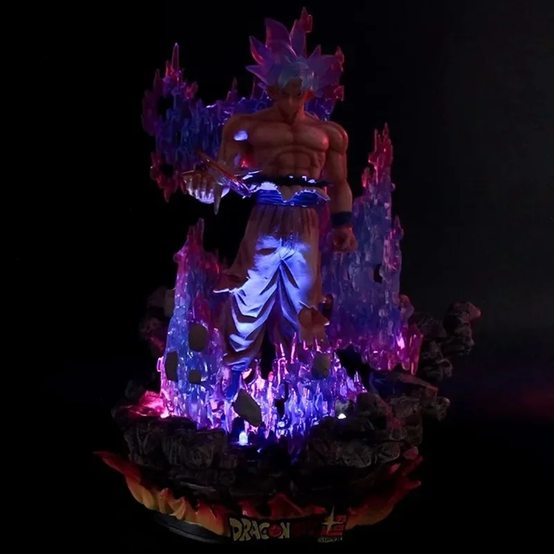 Dragons Ball Super Saiyan Sun Wukong GK heterocolor version of awakening free extreme work model  anime action figure