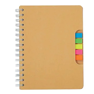 Creative Notepad A5 Record Book With Pen  Kraft Paper Cover Business Office Notepad