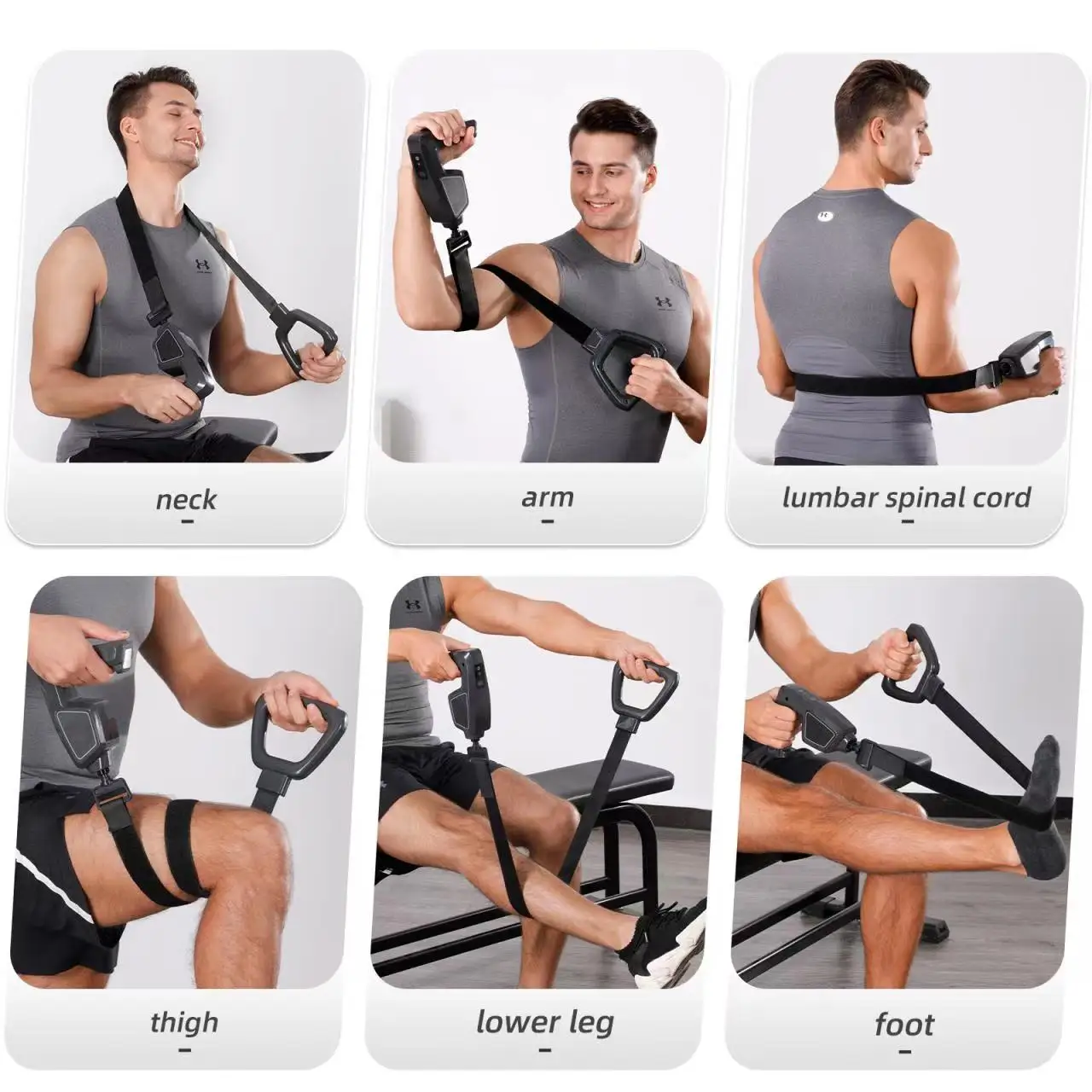 Healthpal Deep Muscle Fascia Tissue Pocket New Portable Hand Held Small ...