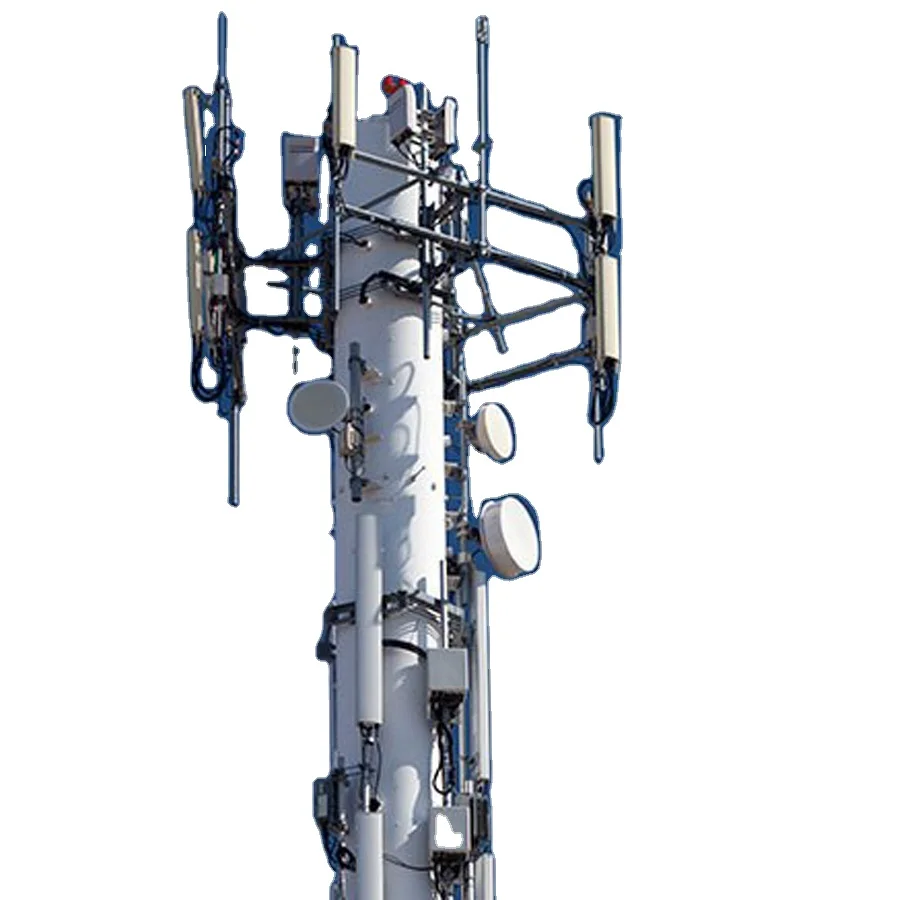 アルミ製伸縮式通信タワーポールアンテナマストと通信タワー