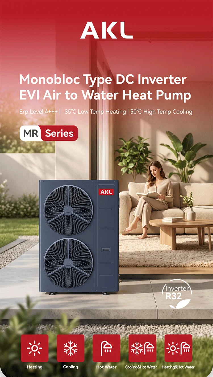 Integral Electric Heat Pump, 30KW, Inverter - detail 2