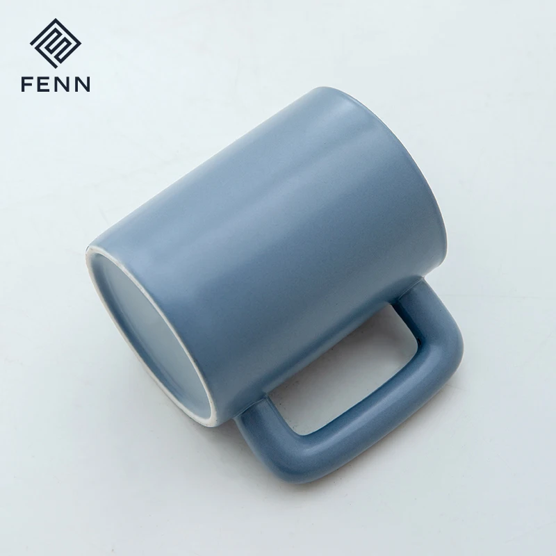 product fenn large capacity 400ml nordic style matte color glazed ceramic coffee mug present wholesale ceramic mugs custom-61