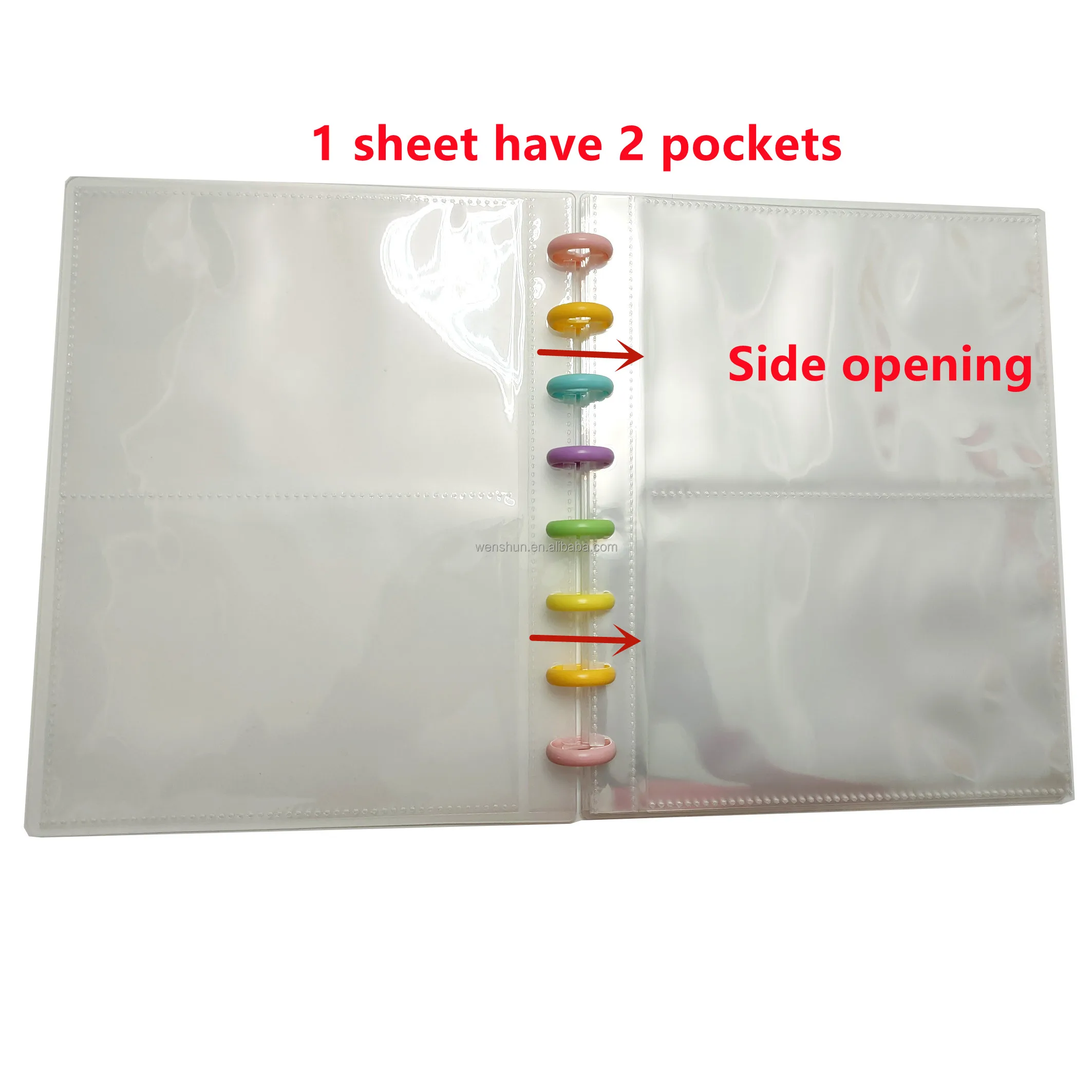 New Style Original Sticker Storage Disc-bound Album/Disc Bound Sticker Storage Album