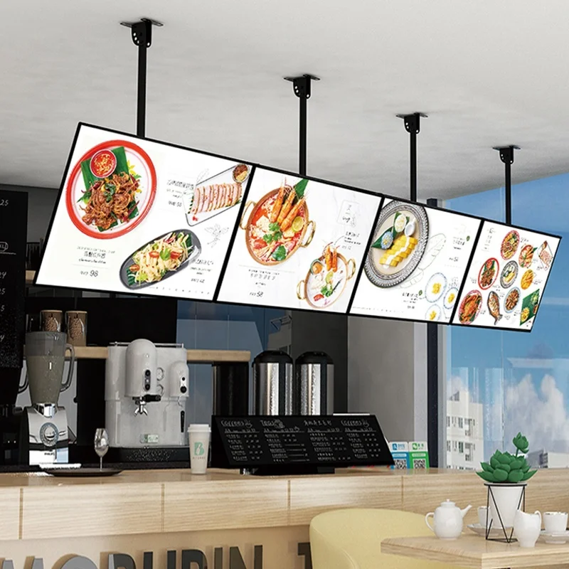 led display for restaurant