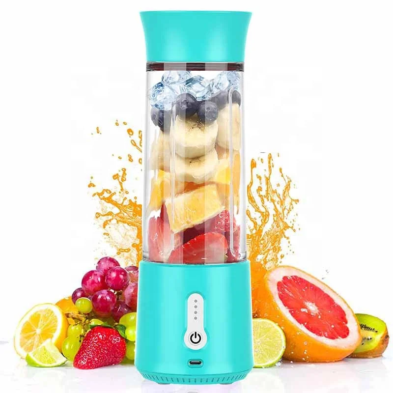 Portable Blender Personal Blender Usb Rechargeable With 6 Blades